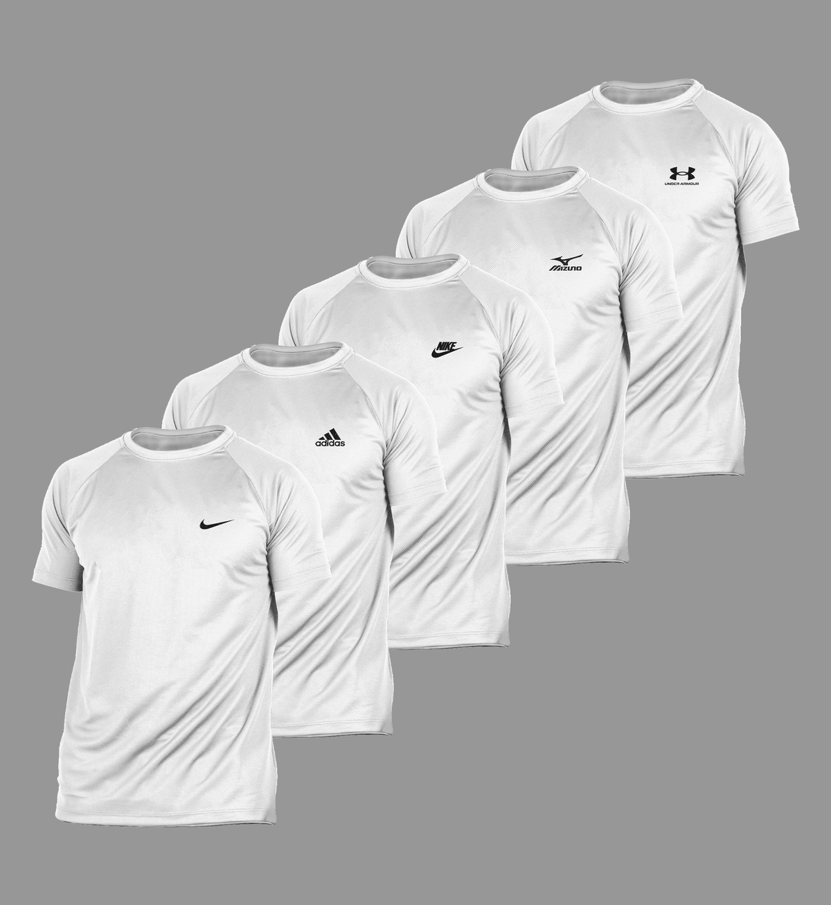 Compre 3 e Leve 5 Kit ALL White DRY FIT Basic 🔥