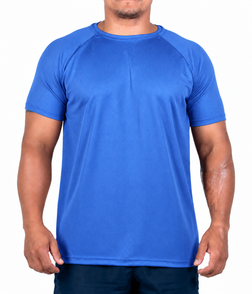 (PLUS SIZE) Camiseta Dry Fit UV50+ - Azul Royal