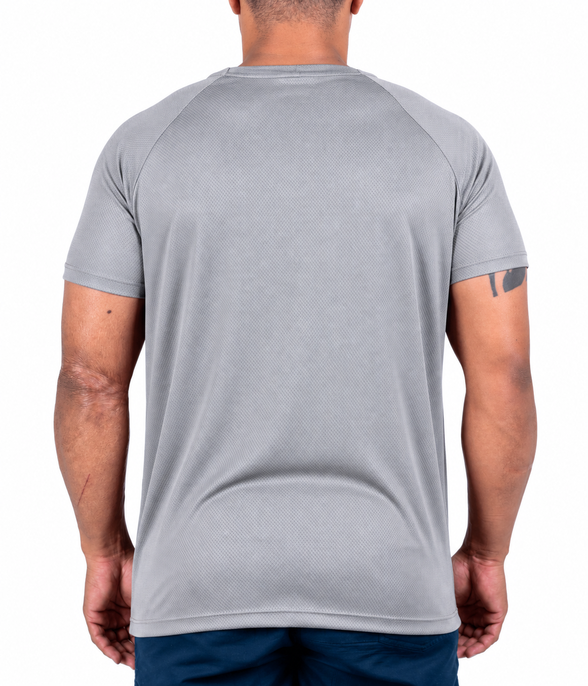 (PLUS SIZE) Camiseta Dry Fit UV50+ - Cinza