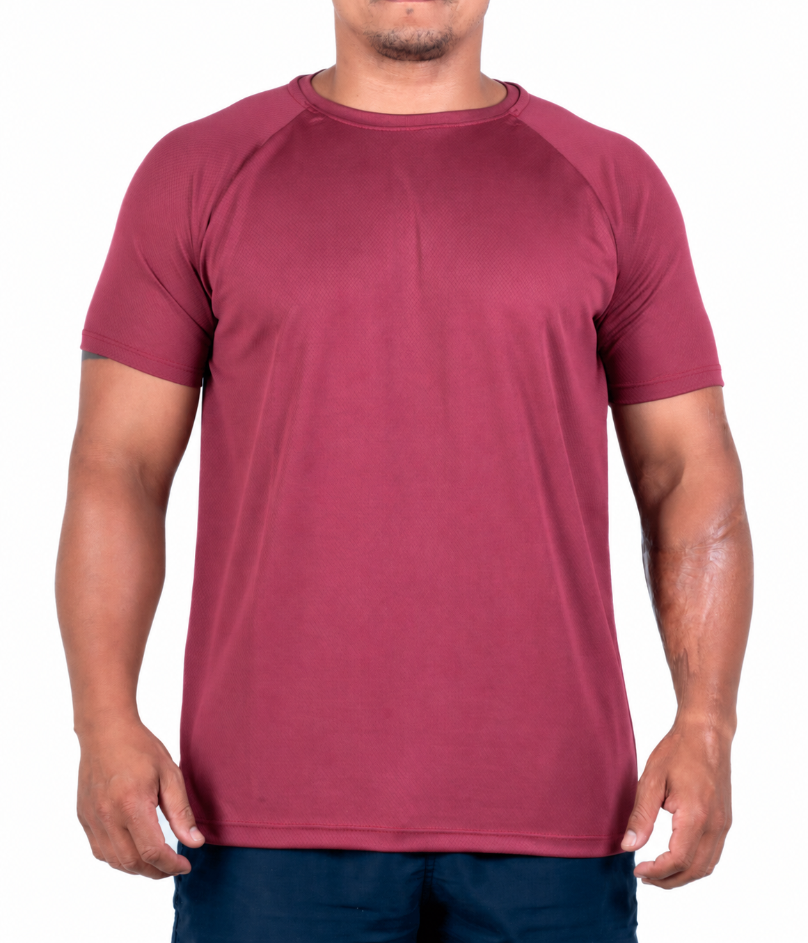(PLUS SIZE) Camiseta Dry Fit UV50+ - Bordo
