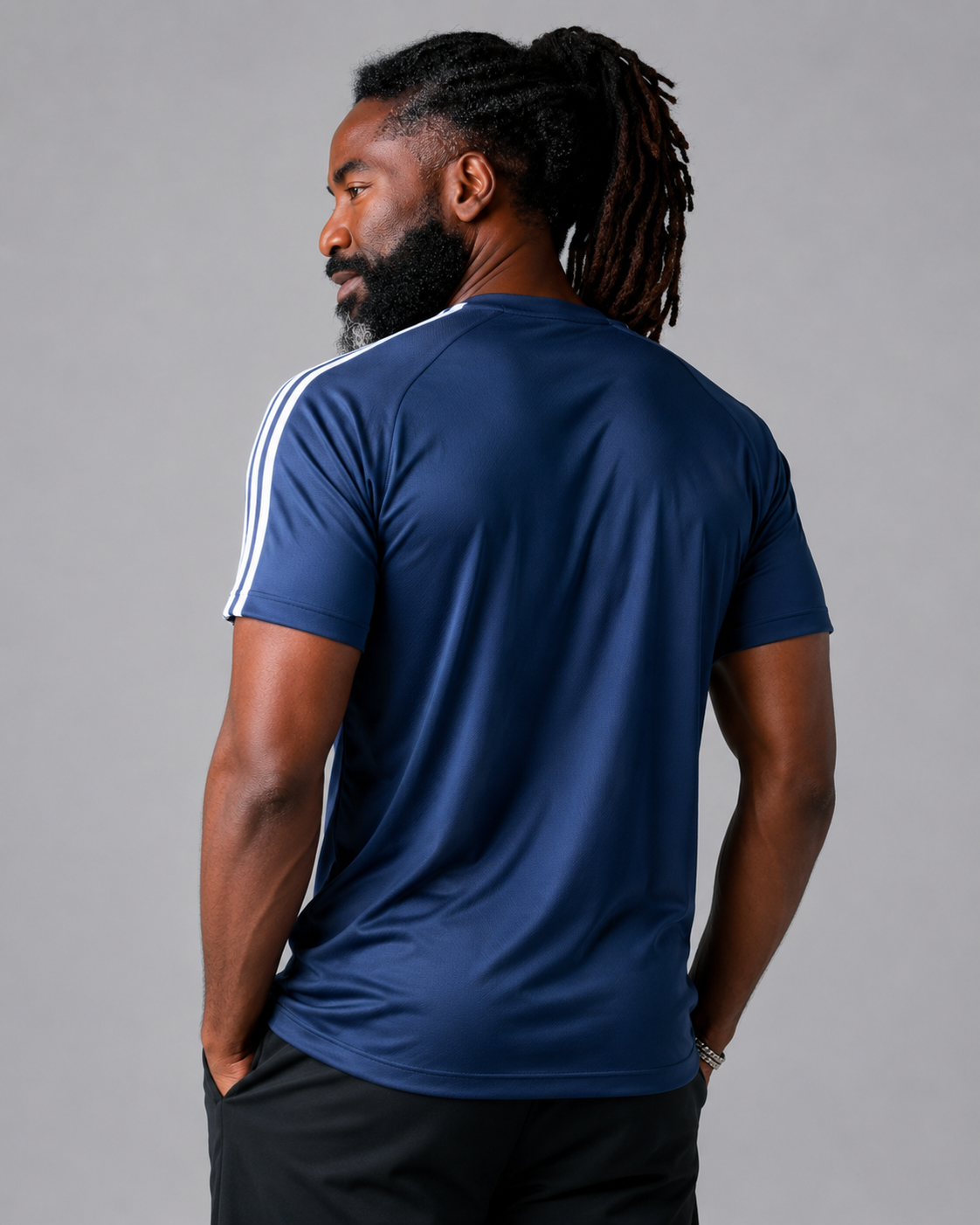 (PLUS SIZE) Camiseta Dry Fit UV50+ -Preta
