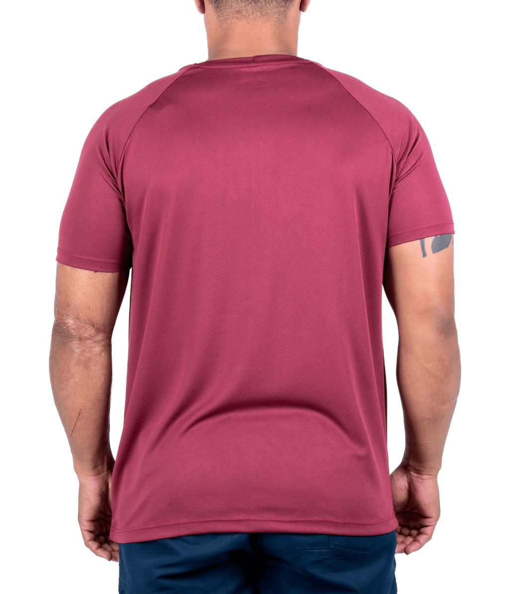 (PLUS SIZE) Camiseta Dry Fit UV50+ - Bordo