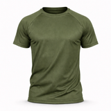 Camiseta Dry Fit Tech UV+ - Verde militar
