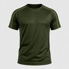 Camiseta Dry Fit Tech com Traçador UV+ Verde