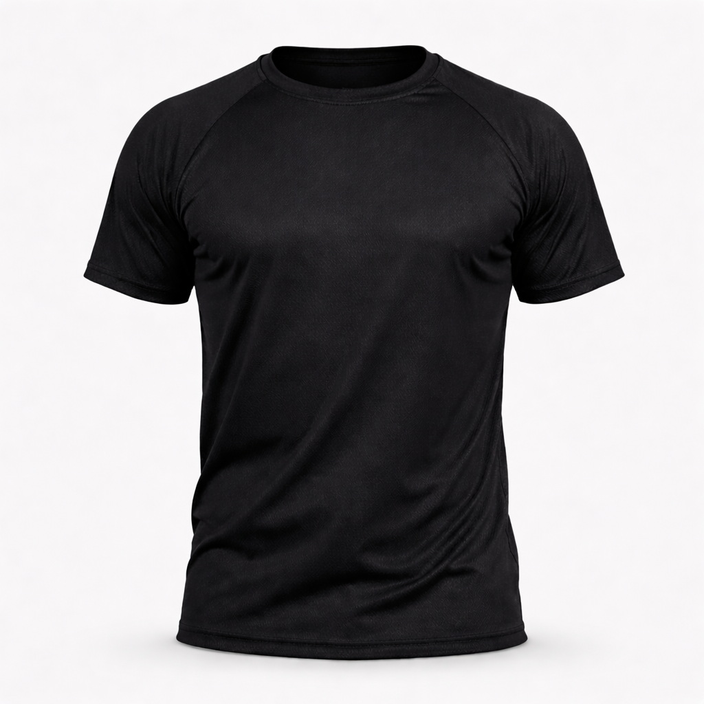 Camiseta Dry Fit Tech UV+ - Preta