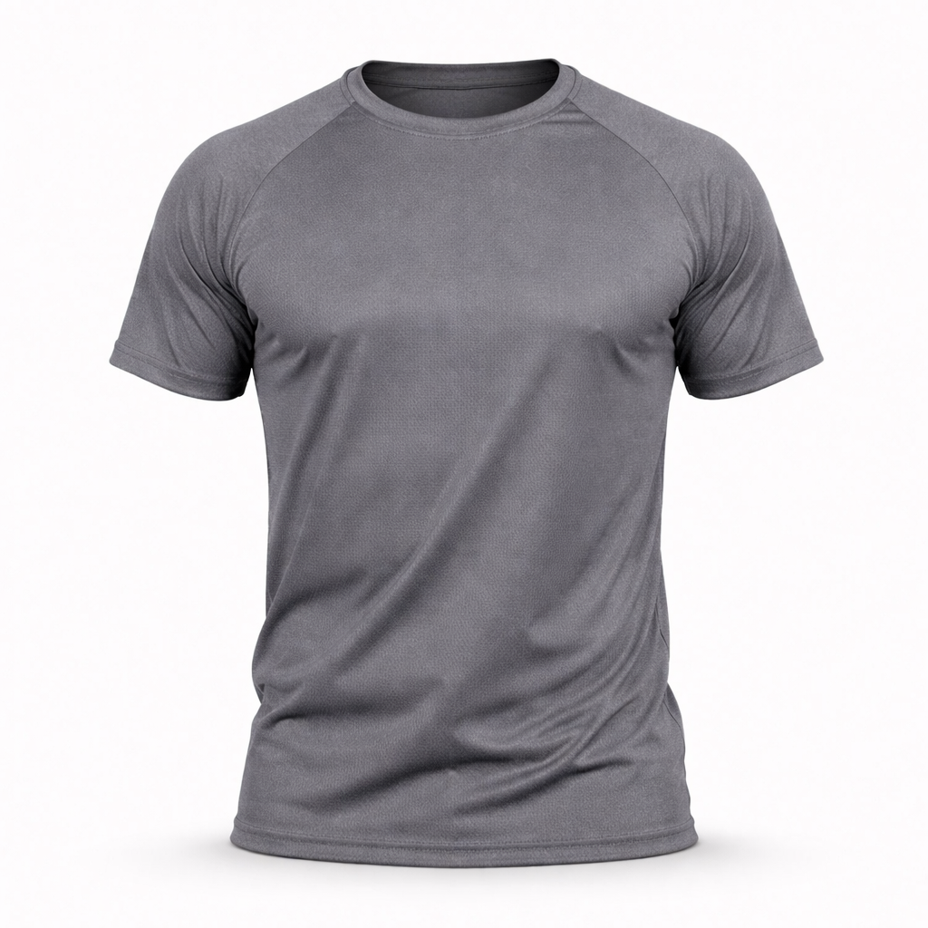 Camiseta Dry Fit Tech UV+ - Chumbo