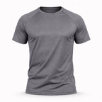 Camiseta Dry Fit Tech UV+ - Chumbo