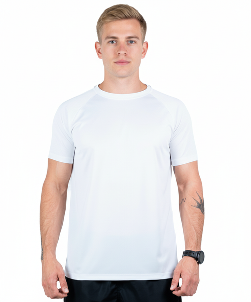 Camiseta Dry Fit Tech UV+ - Branca