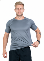Camiseta Dry Fit Tech UV+ - Chumbo