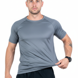 Camiseta Dry Fit Tech UV+ - Chumbo