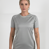 T-shirt Feminina Dry Fit Tech - Cinza