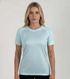 T-shirt Feminina Dry Fit Tech -  Baby Blue