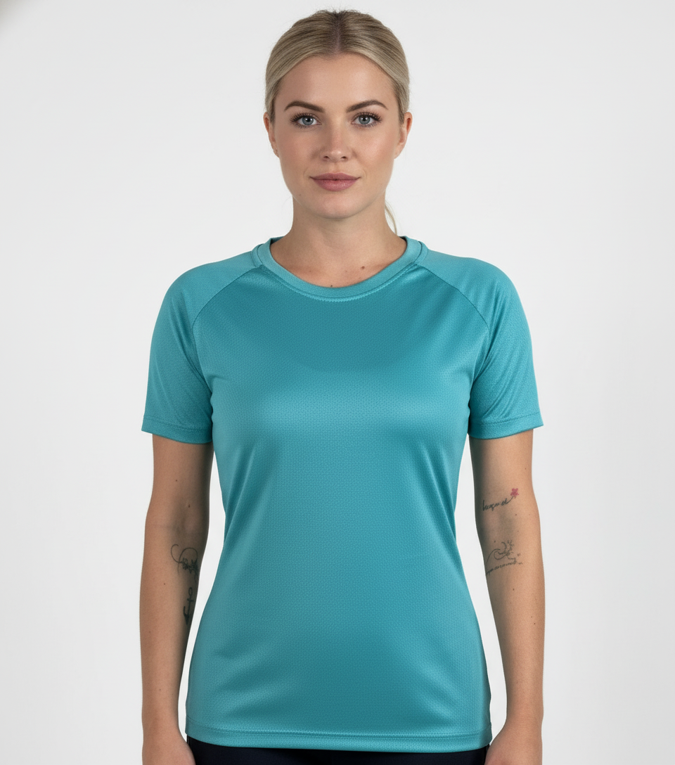 T-shirt Feminina Dry Fit Tech -  Jade