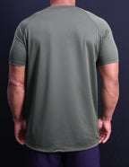 Camiseta Dry Fit Tech UV+ - Verde militar