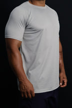 Camiseta Dry Fit Tech UV+ - Cinza