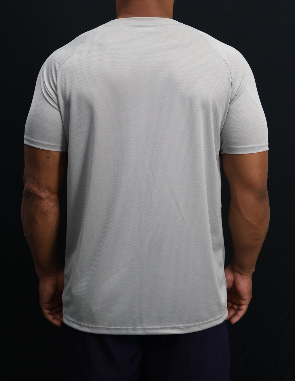 Camiseta Dry Fit Tech UV+ - Cinza