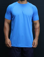 Camiseta Dry Fit Tech UV+ - Azul