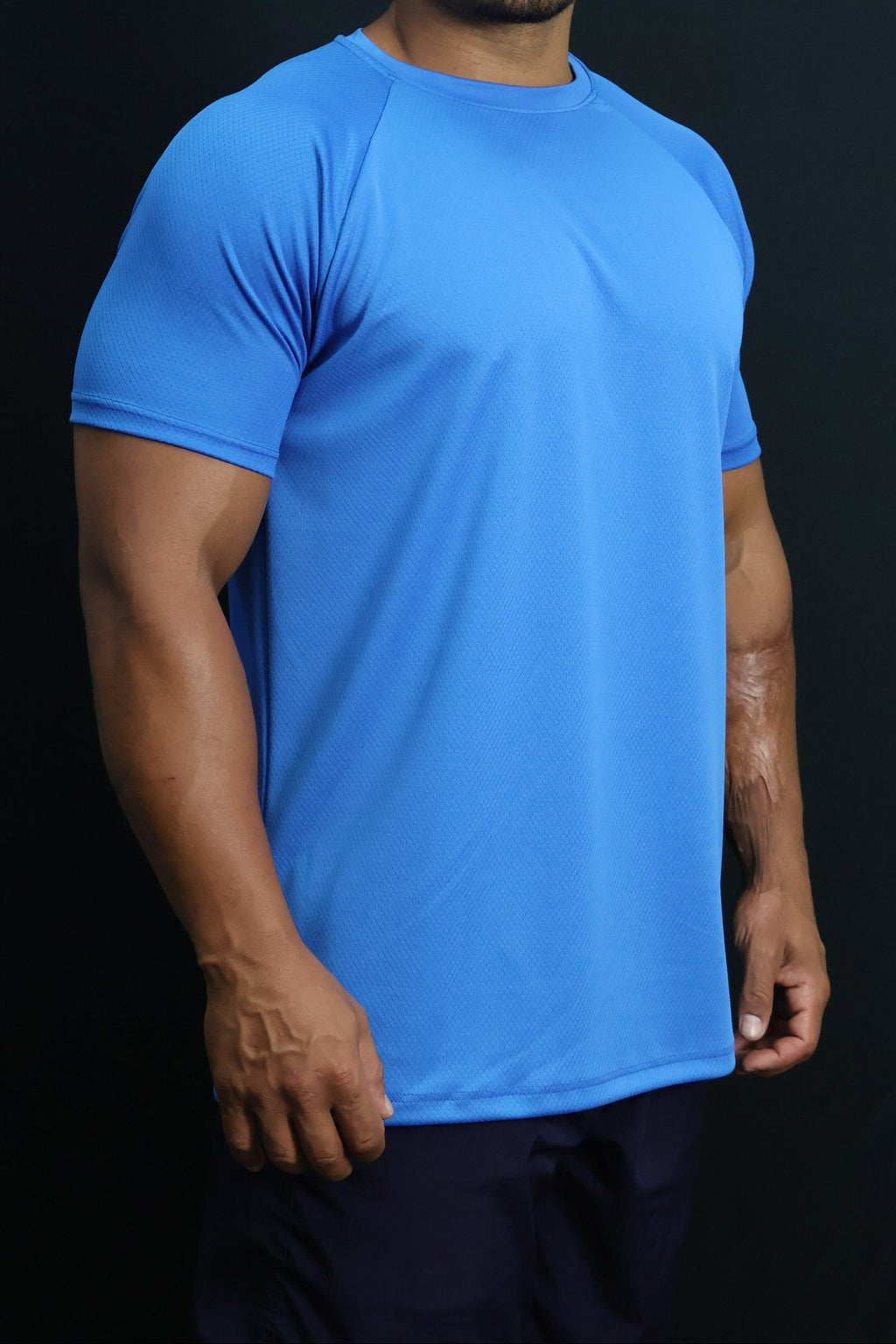 Camiseta Dry Fit Tech UV+ - Azul