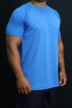 Camiseta Dry Fit Tech UV+ - Azul