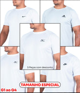 (G1 ao G4) KIT ALL WHITE 5 PEÇAS DRY FIT Basic