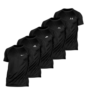 Compre 3 e Leve 5 Kit ALL Black DRY FIT Basic 🔥