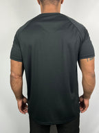 Camiseta Dry Fit Tech com Traçador UV+ - Preta