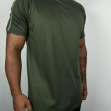 Camiseta Dry Fit Tech com Traçador UV+ Verde