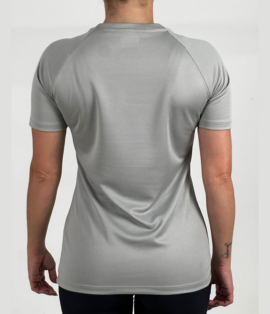 T-shirt Feminina Dry Fit Tech - Cinza
