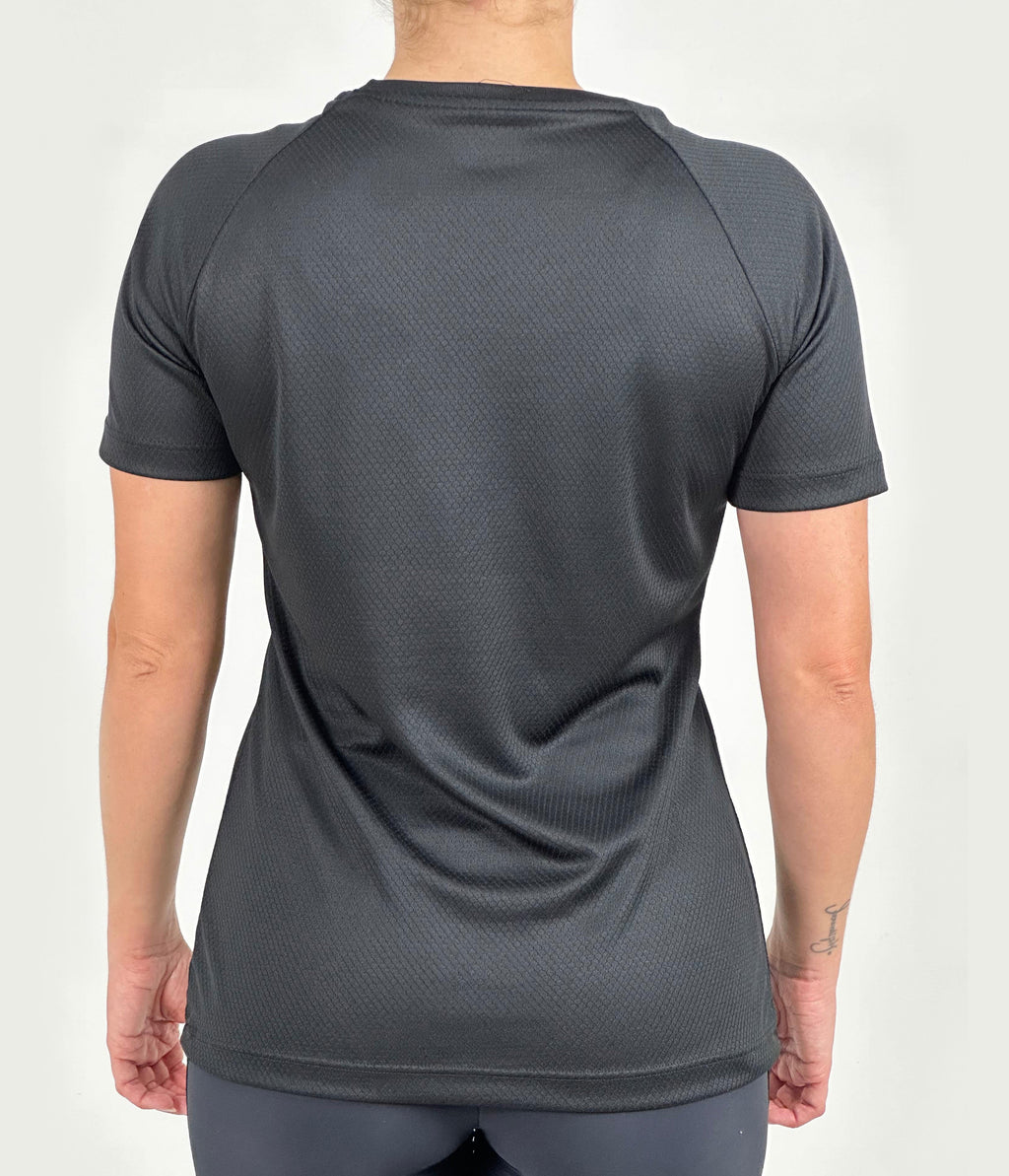 T-shirt Feminina Dry Fit Tech -  Preta