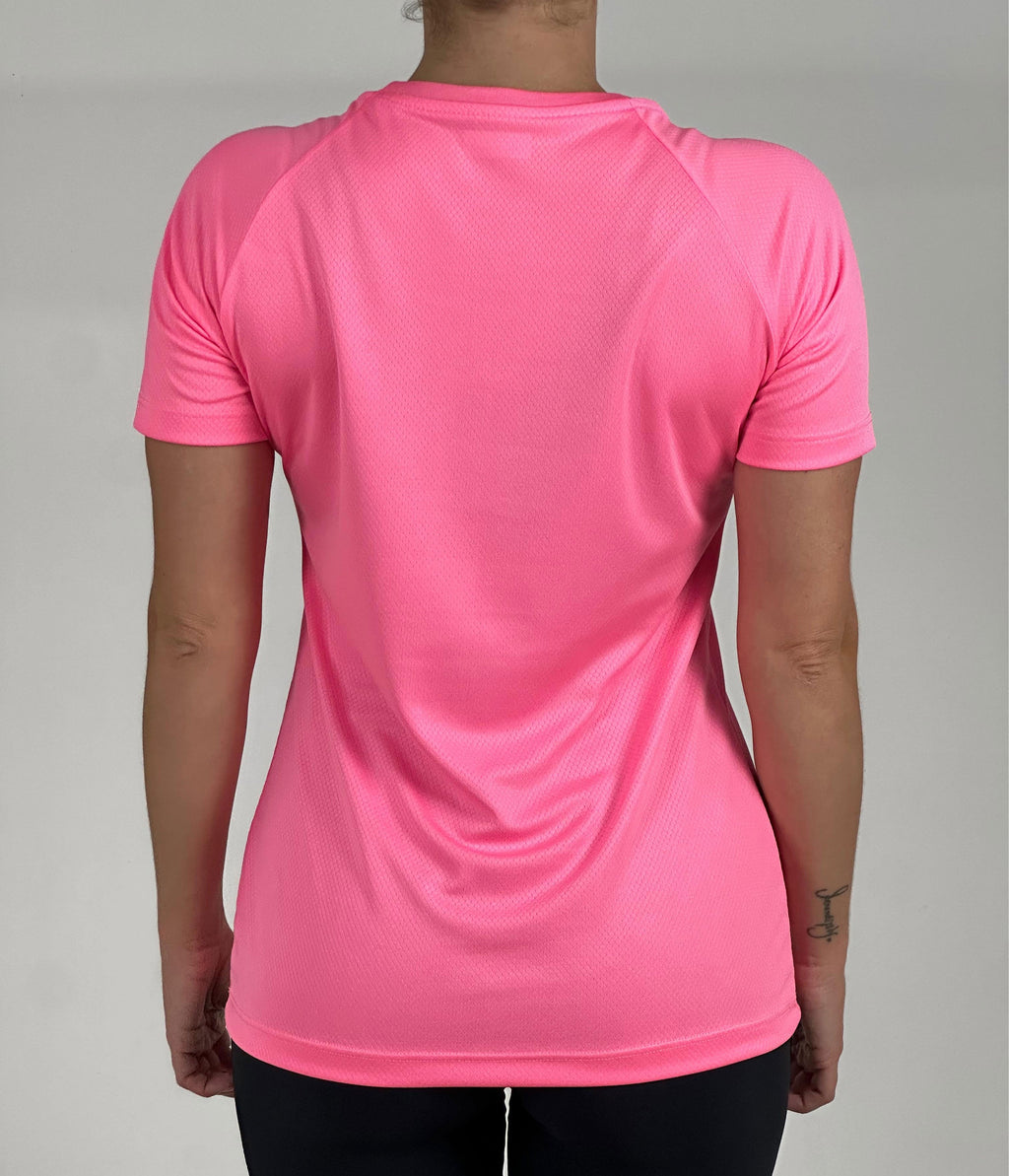 T-shirt Feminina Dry Fit Tech - Pink