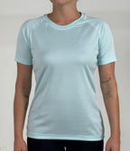 T-shirt Feminina Dry Fit Tech -  Baby Blue