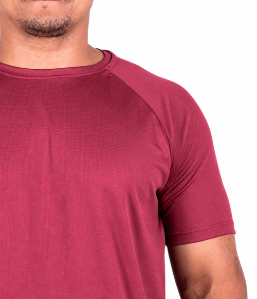 (PLUS SIZE) Camiseta Dry Fit UV50+ - Bordo