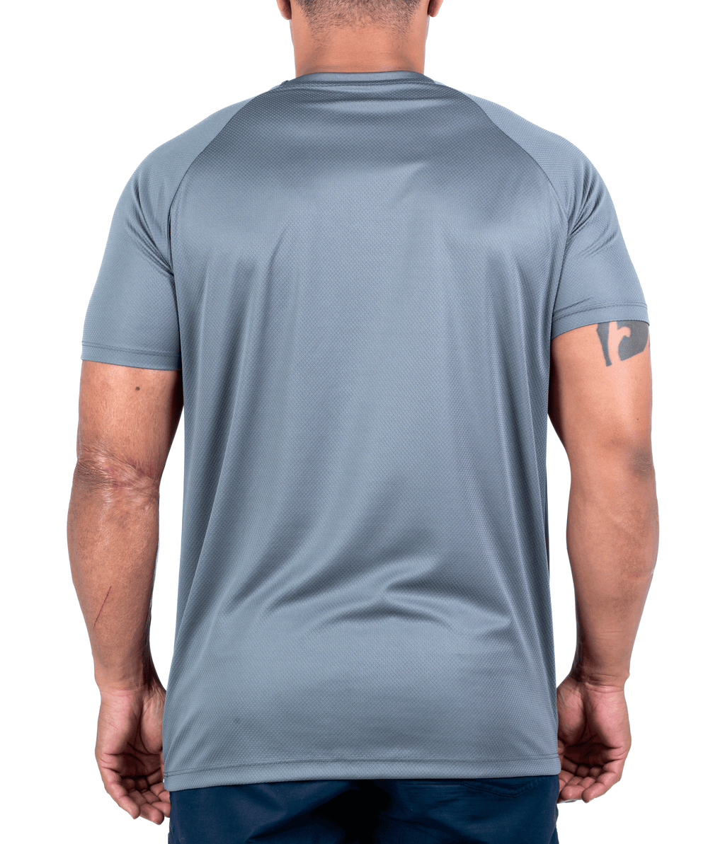 (PLUS SIZE) Camiseta Dry Fit UV50+ - Chumbo