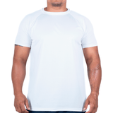 (PLUS SIZE) Camiseta Dry Fit UV50+ -Branca