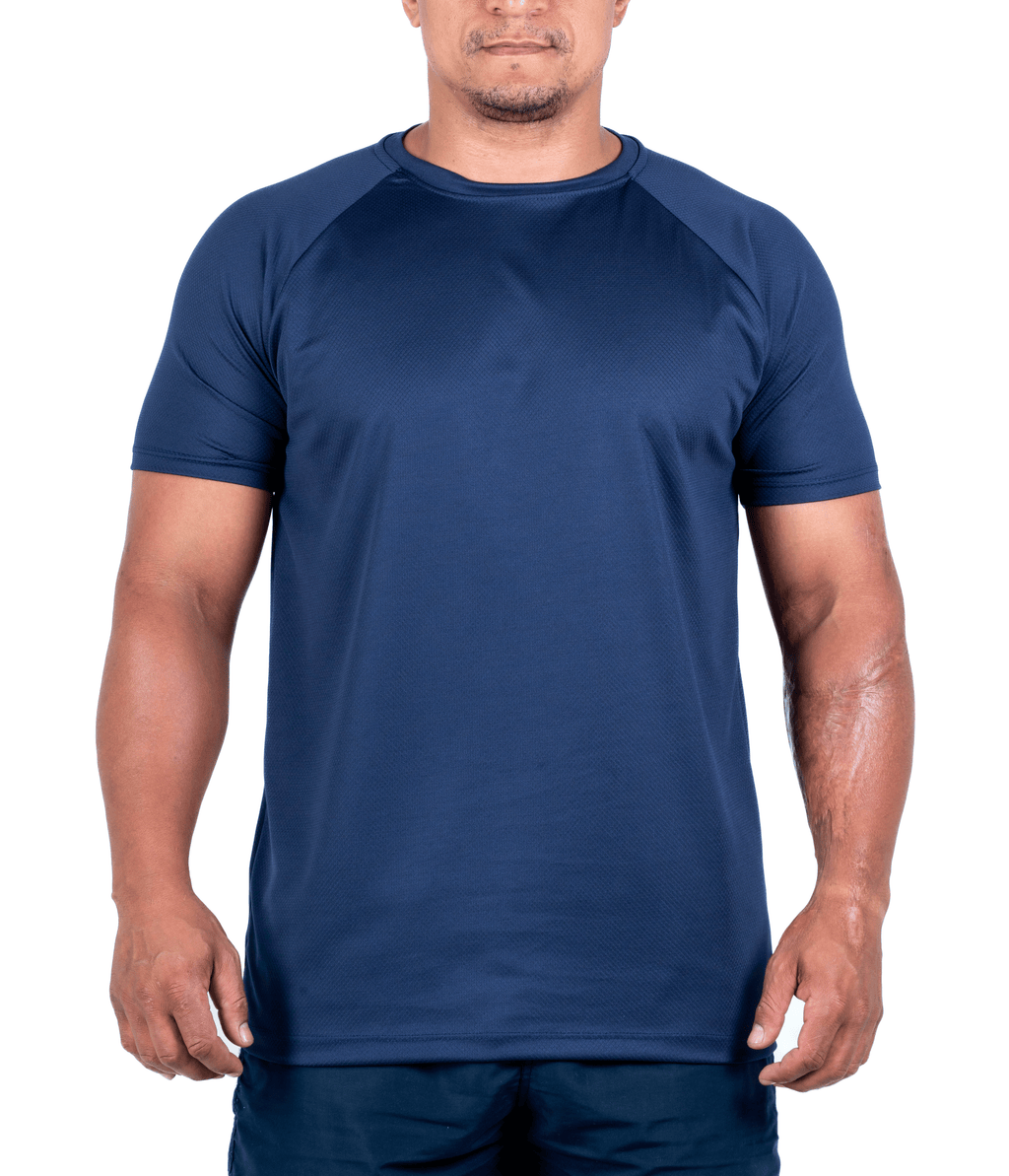 (PLUS SIZE) Camiseta Dry Fit UV50+ - Marinho