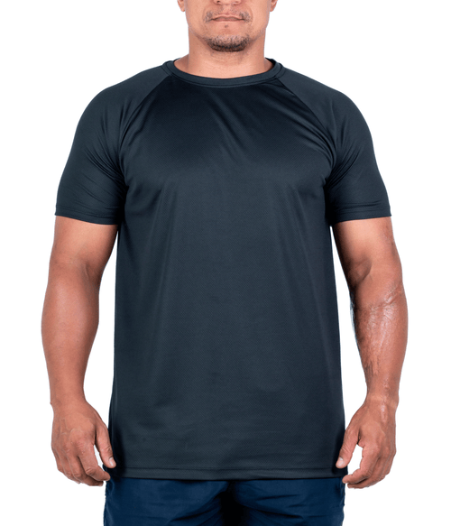 (PLUS SIZE) Camiseta Dry Fit UV50+ -Preta
