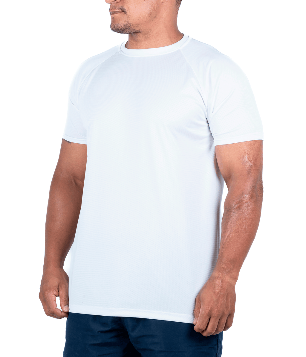 (PLUS SIZE) Camiseta Dry Fit UV50+ -Branca