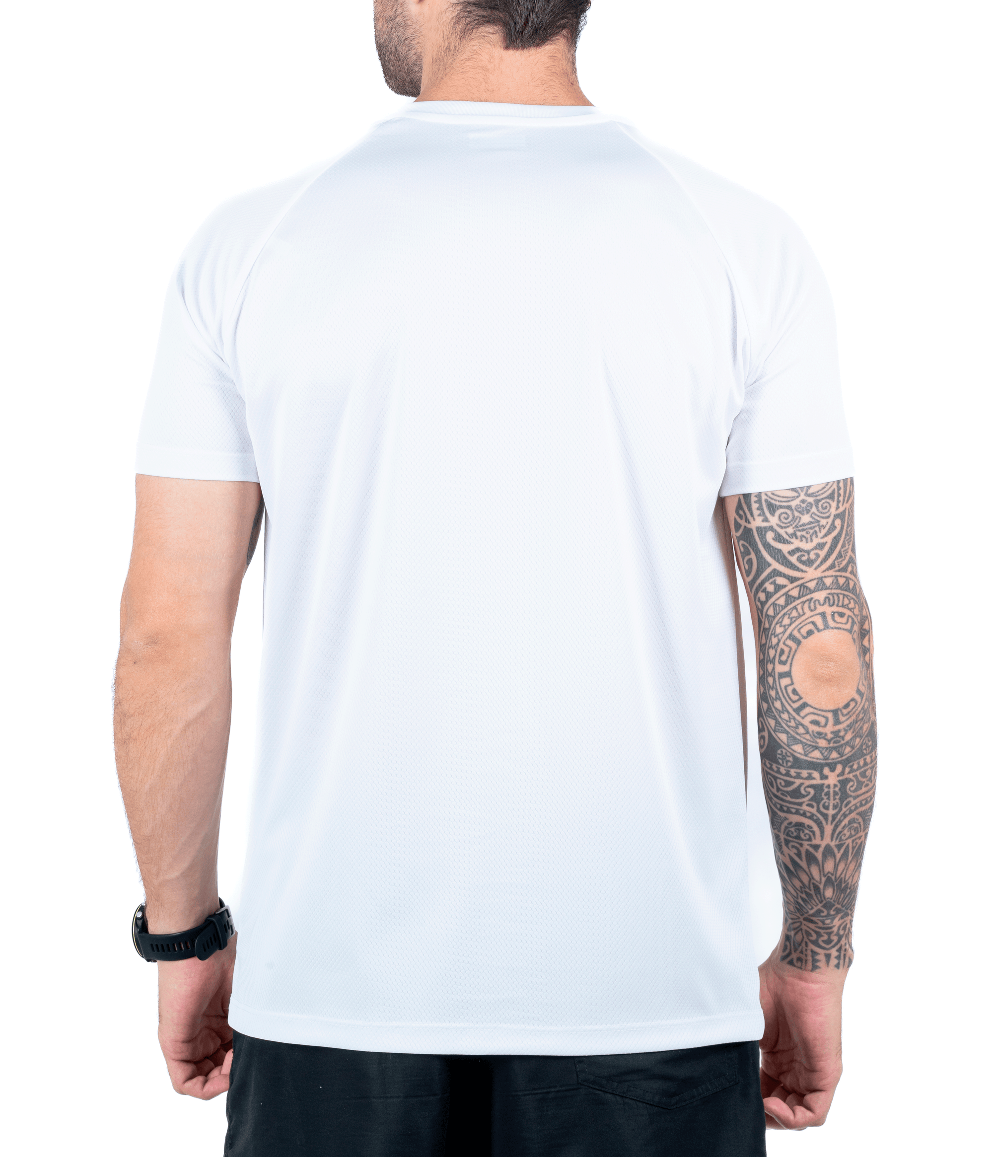 Kit 3 Camisetas Dry fit Tech UV+ - Brancas
