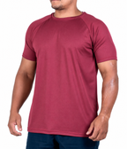 (PLUS SIZE) Camiseta Dry Fit UV50+ - Bordo