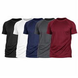 Kit 5 Camisetas Dry fit Tech UV+